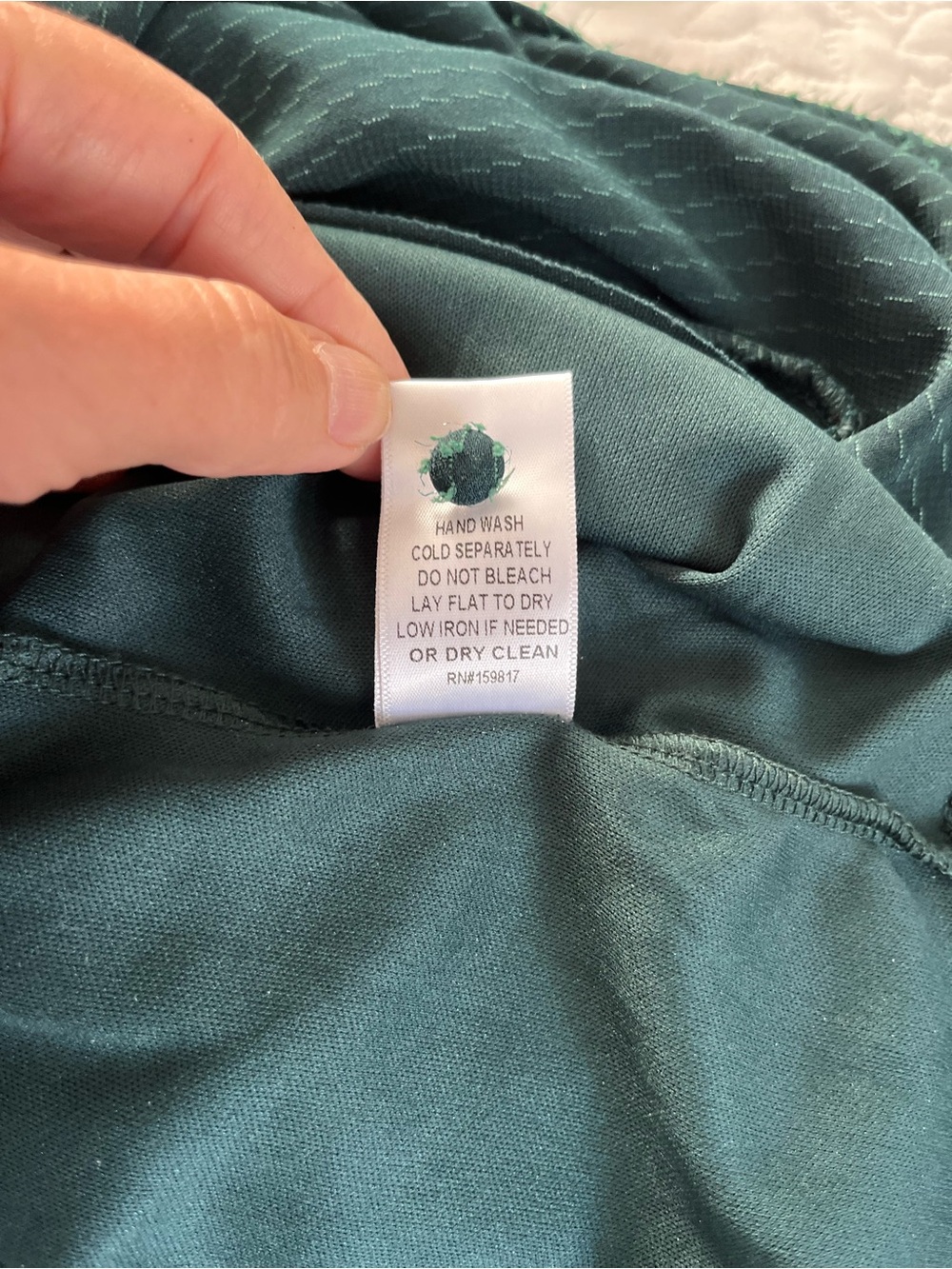 ARULA Deep Green Textured Tiered Mini Dress - Picture 9 of 9